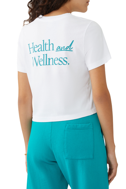 New Health Cropped T-Shirt